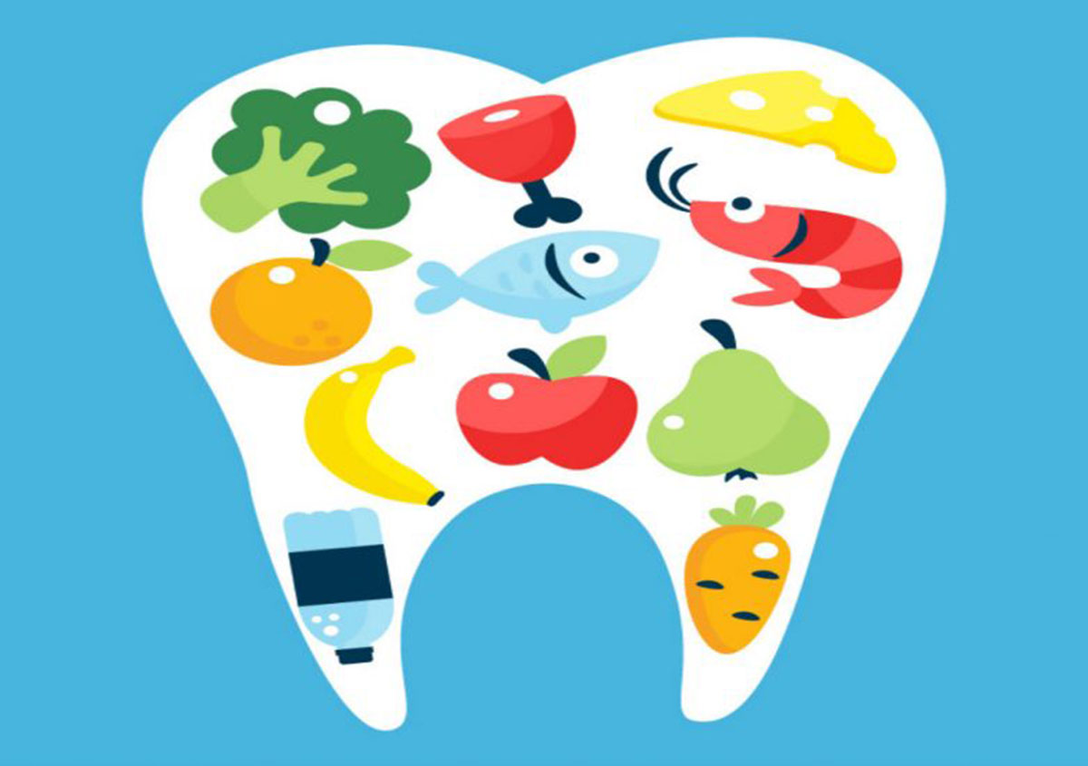 Healthy foods teeth